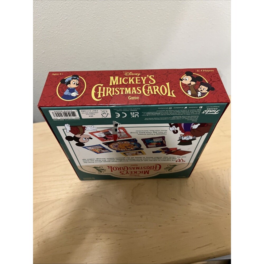 2022 Disney Mickey's Christmas Carol Holiday Game Funko 2-4 Players New Sealed - Picture 5 of 6